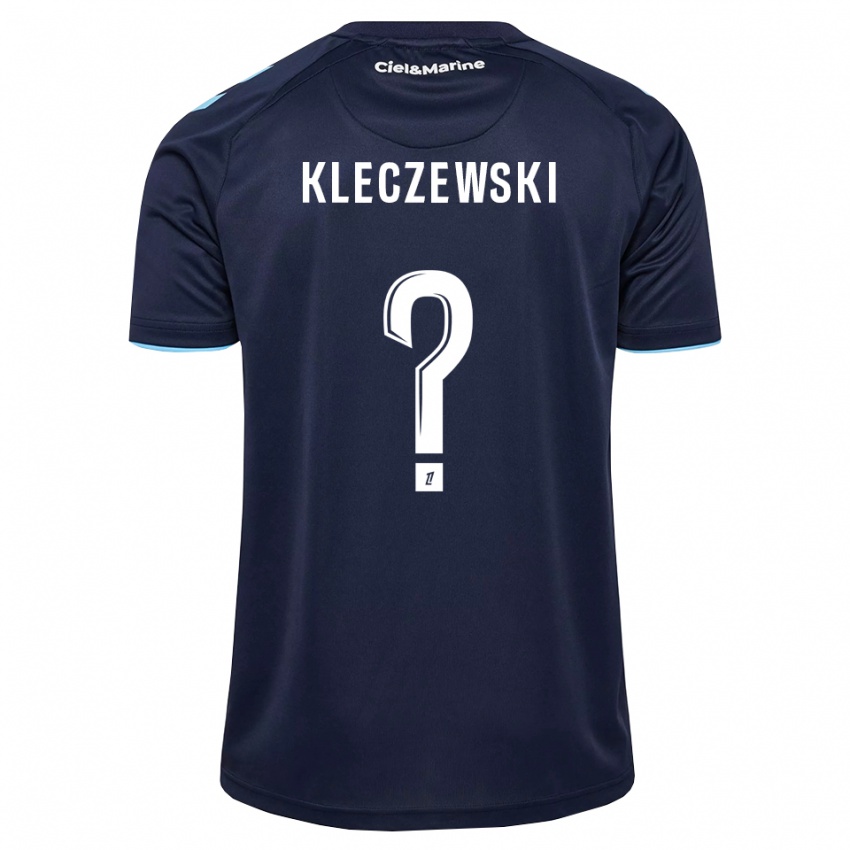 גברים Louise Kleczewski #0 כחול חצות תכלת ג'רזי ביתית 2026/27 חולצה קצרה