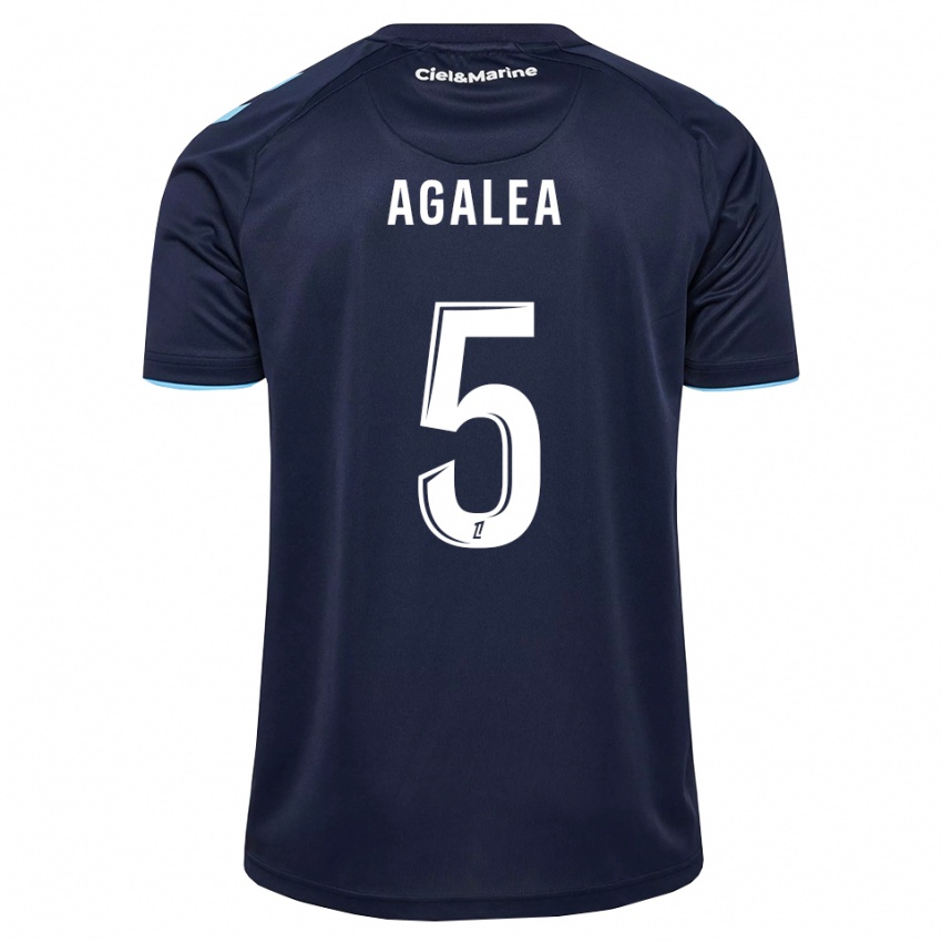 גברים Nathan Agalea #5 כחול חצות תכלת ג'רזי ביתית 2026/27 חולצה קצרה