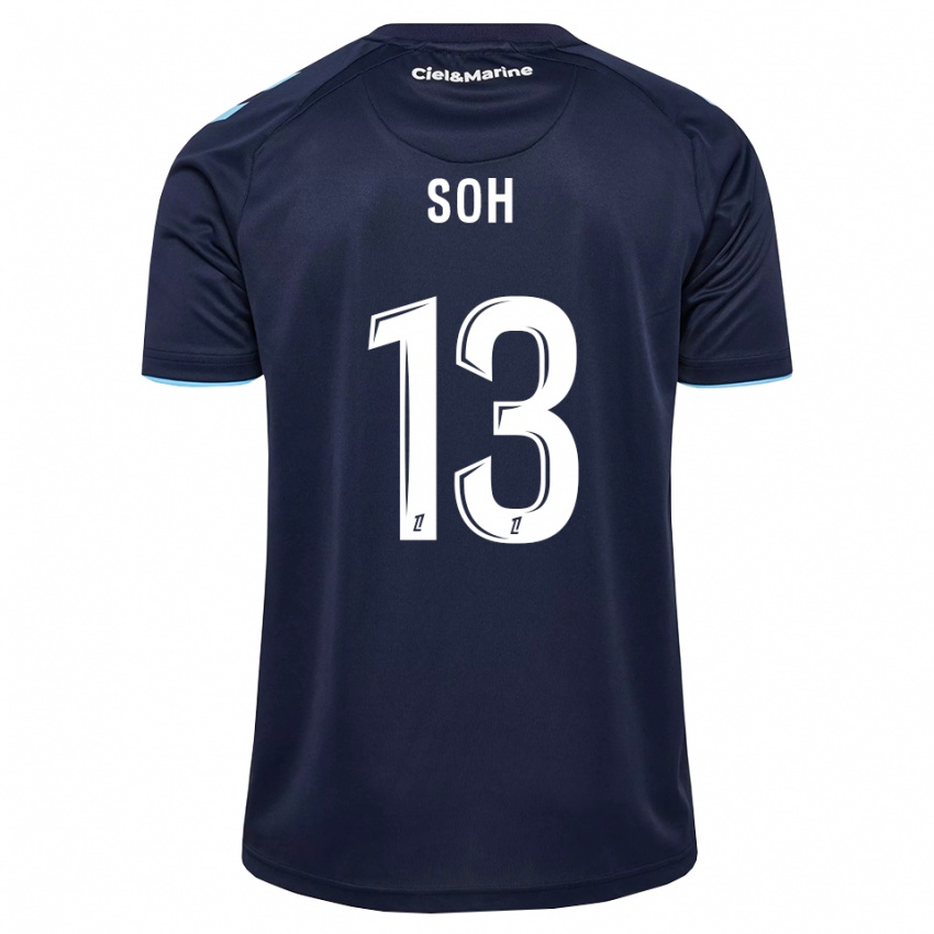 גברים Yanis Soh #13 כחול חצות תכלת ג'רזי ביתית 2026/27 חולצה קצרה