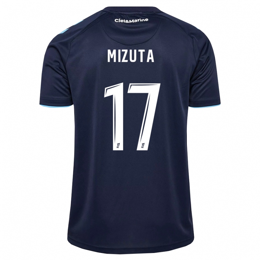 גברים Kaito Mizuta #17 כחול חצות תכלת ג'רזי ביתית 2026/27 חולצה קצרה