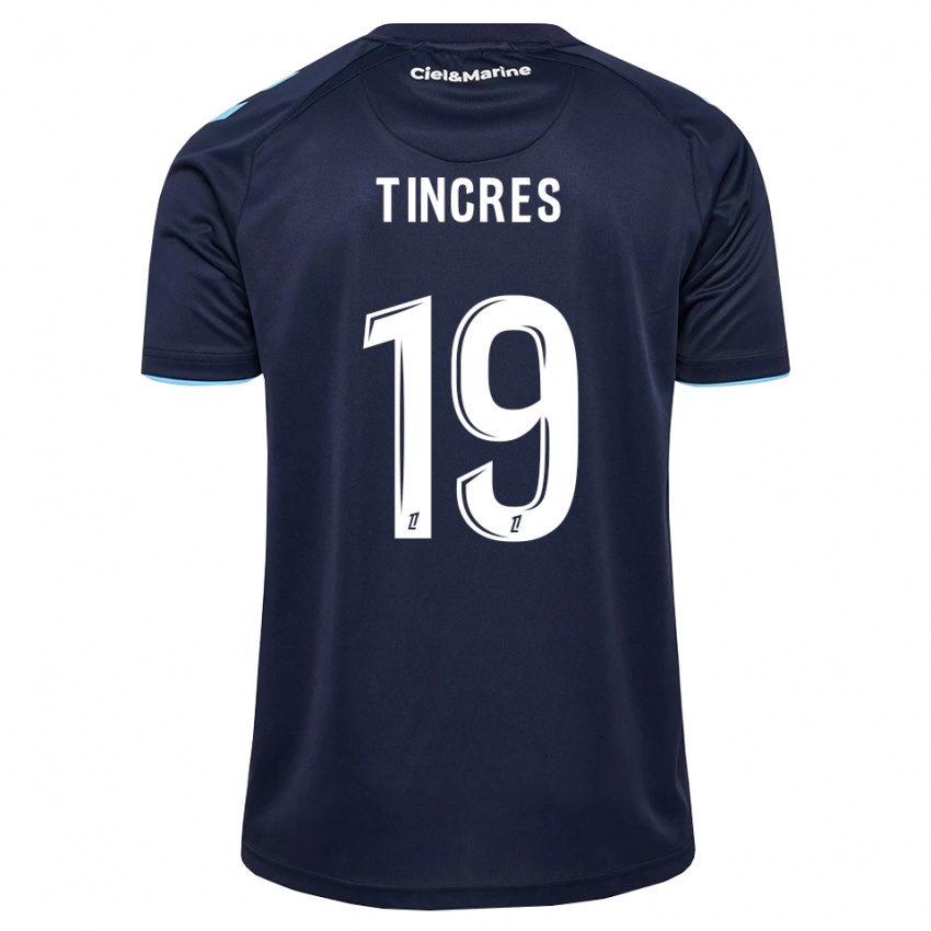 גברים Joan Tincres #19 כחול חצות תכלת ג'רזי ביתית 2026/27 חולצה קצרה
