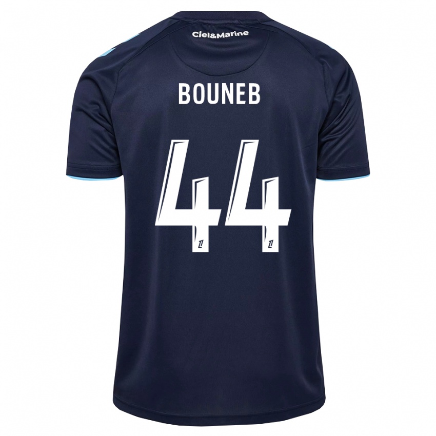 גברים Ismaïl Bouneb #44 כחול חצות תכלת ג'רזי ביתית 2026/27 חולצה קצרה