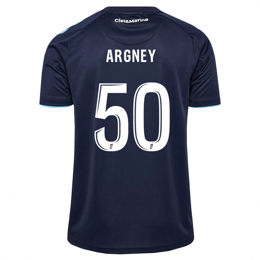 גברים Paul Argney #50 כחול חצות תכלת ג'רזי ביתית 2026/27 חולצה קצרה