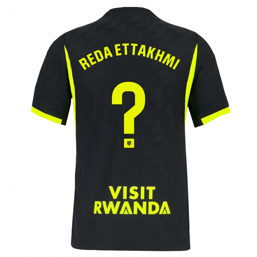 גברים Mohamed Reda Ettakhmi #0 ירוק בהיר שחור הרחק ג'רזי 2026/27 חולצה קצרה
