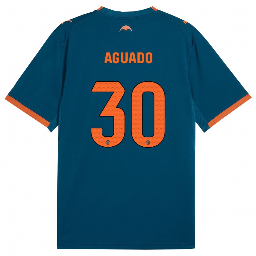 גברים Julia Aguado #30 כחול דודג' כתום הרחק ג'רזי 2026/27 חולצה קצרה