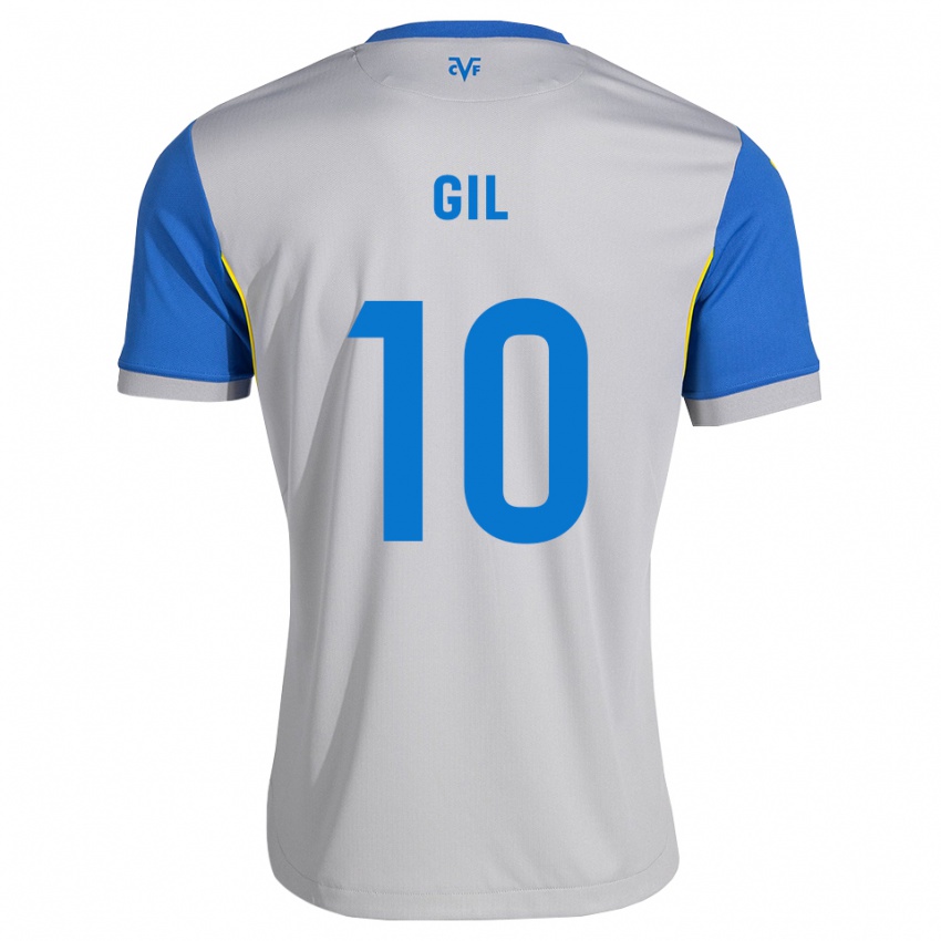 גברים Markel Gil #10 כחול דודג' אפור הרחק ג'רזי 2026/27 חולצה קצרה