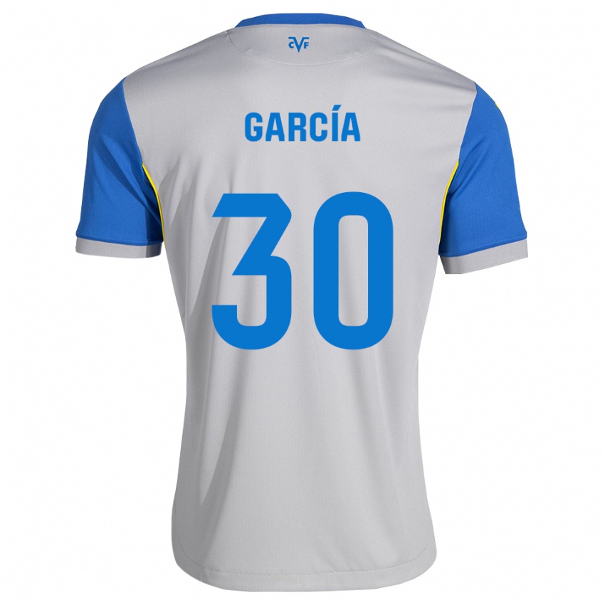 גברים Albert García #30 כחול דודג' אפור הרחק ג'רזי 2026/27 חולצה קצרה