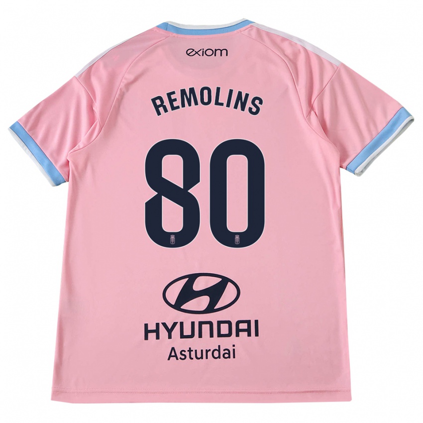 גברים Ot Remolins #80 כחול תירס ורוד הרחק ג'רזי 2026/27 חולצה קצרה