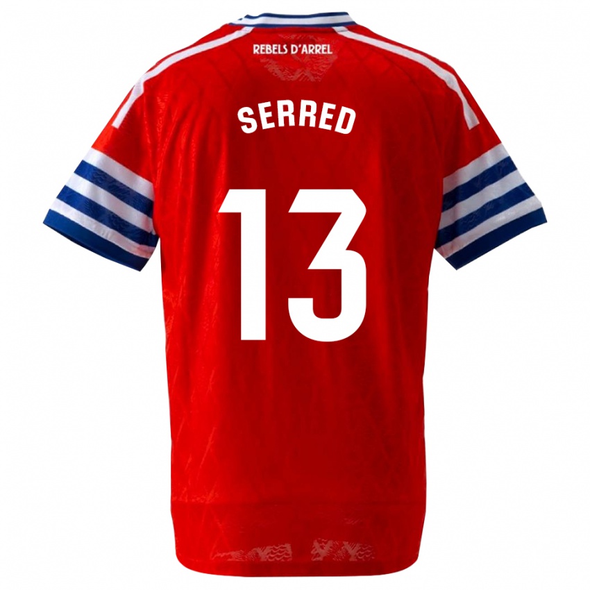 גברים Llorenç Serred #13 כחול מלכותי אדום הרחק ג'רזי 2026/27 חולצה קצרה