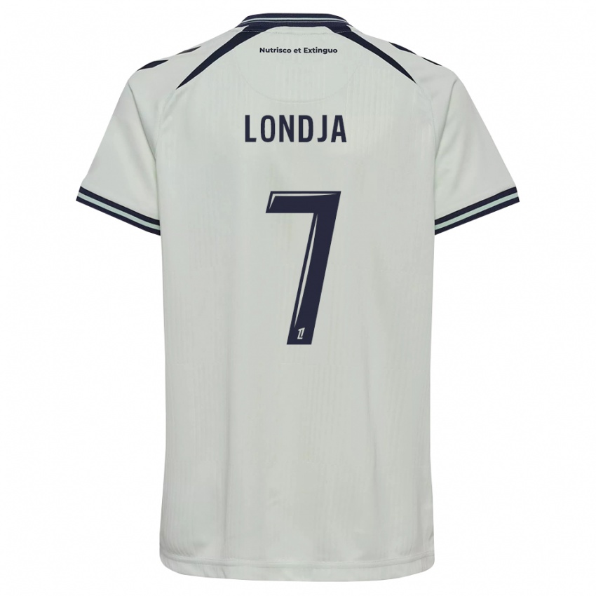 גברים Ruben Londja #7 כחול חצות לבן הרחק ג'רזי 2026/27 חולצה קצרה