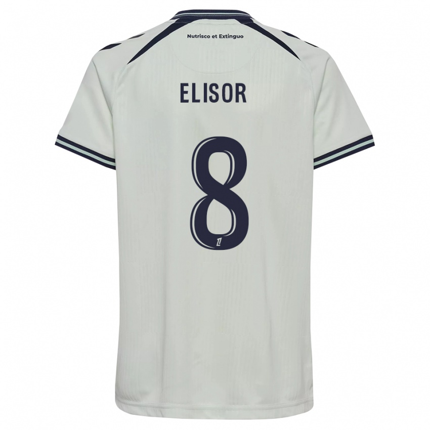 גברים Salomé Elisor #8 כחול חצות לבן הרחק ג'רזי 2026/27 חולצה קצרה