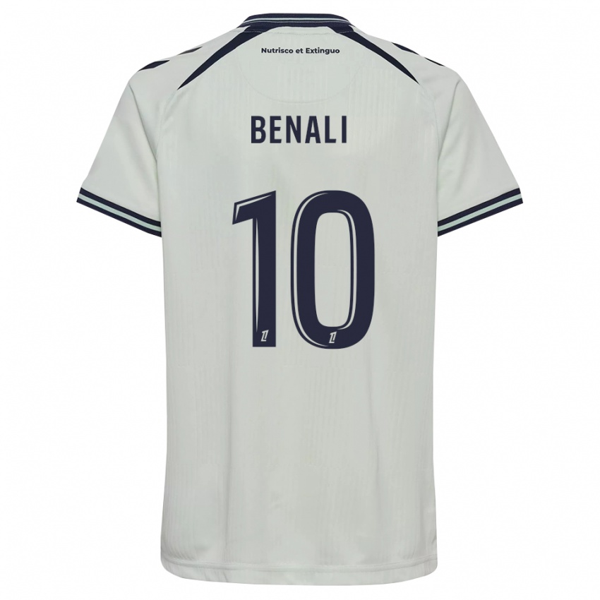 גברים Adam Benali #10 כחול חצות לבן הרחק ג'רזי 2026/27 חולצה קצרה