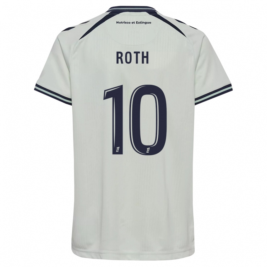 גברים Madeline Roth #10 כחול חצות לבן הרחק ג'רזי 2026/27 חולצה קצרה
