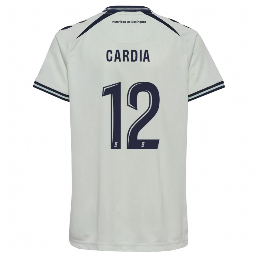גברים Mickaëla Cardia #12 כחול חצות לבן הרחק ג'רזי 2026/27 חולצה קצרה