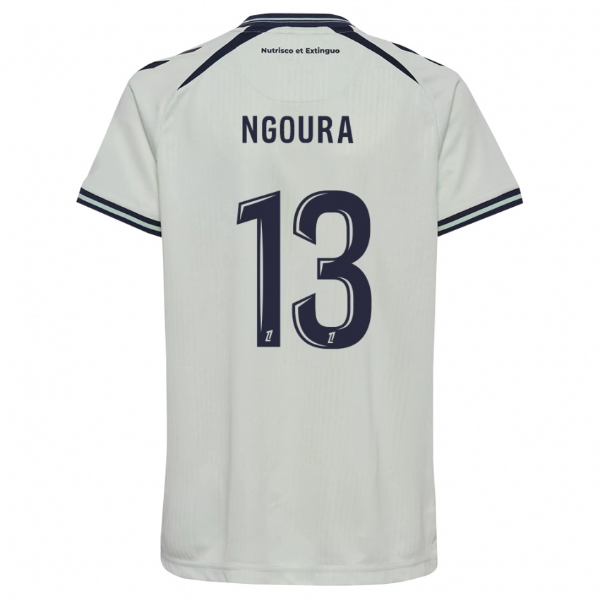גברים Steve Ngoura #13 כחול חצות לבן הרחק ג'רזי 2026/27 חולצה קצרה