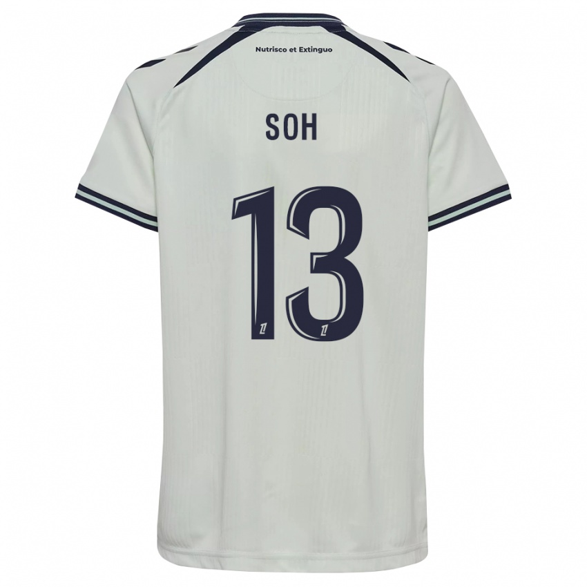גברים Yanis Soh #13 כחול חצות לבן הרחק ג'רזי 2026/27 חולצה קצרה