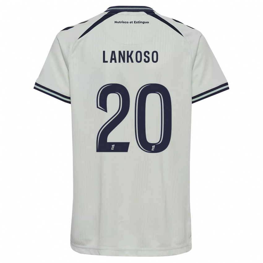 גברים Lenny Lankoso #20 כחול חצות לבן הרחק ג'רזי 2026/27 חולצה קצרה