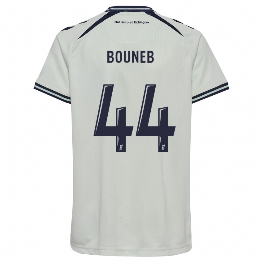 גברים Ismaïl Bouneb #44 כחול חצות לבן הרחק ג'רזי 2026/27 חולצה קצרה