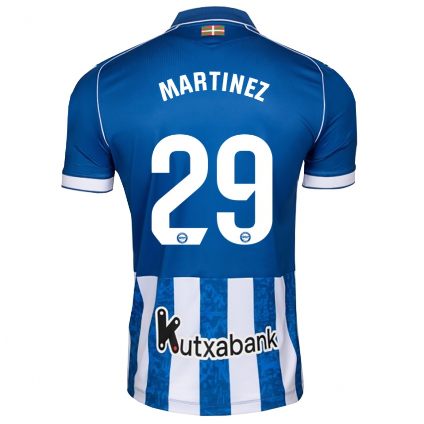 נשים Ibón Martinez #29 לבן כחול שחור ג'רזי ביתית 2026/27 חולצה קצרה