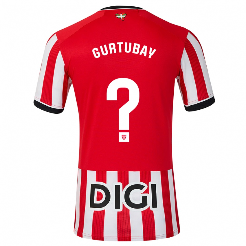 נשים Elene Gurtubay Loyo #0 אדום שחור לבן ג'רזי ביתית 2026/27 חולצה קצרה
