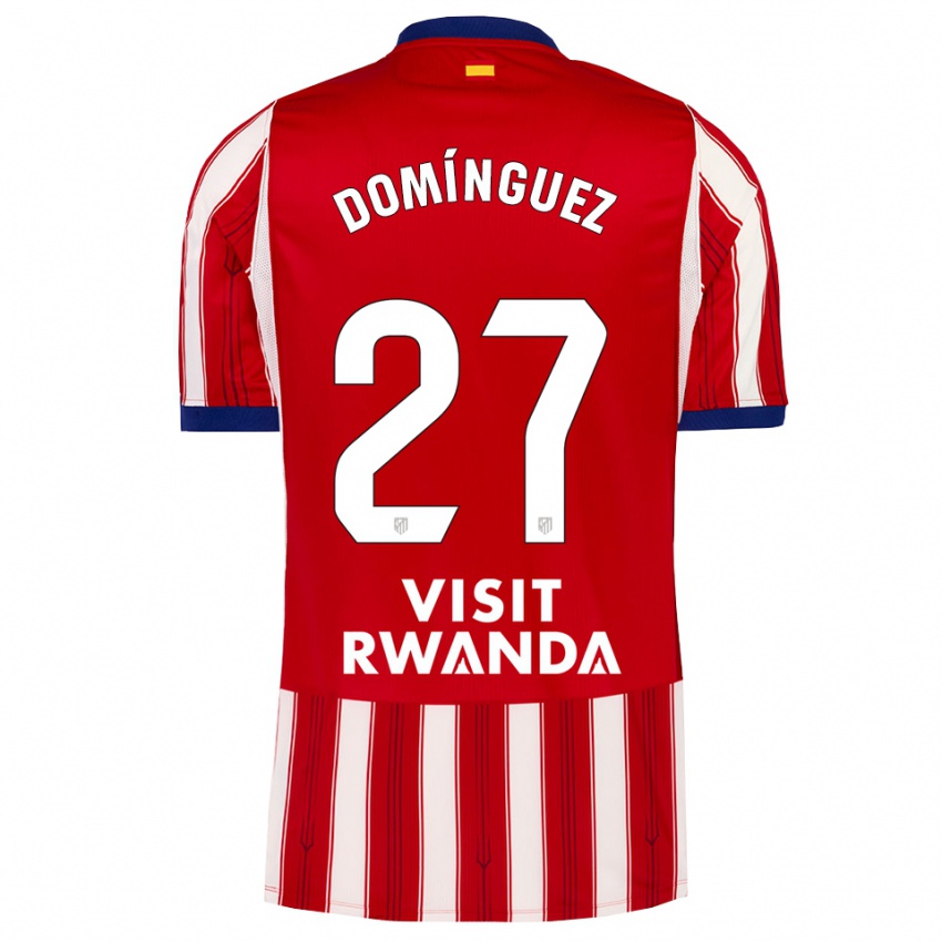 נשים Jorge Domínguez #27 כחול מלכותי אדום לבן ג'רזי ביתית 2026/27 חולצה קצרה
