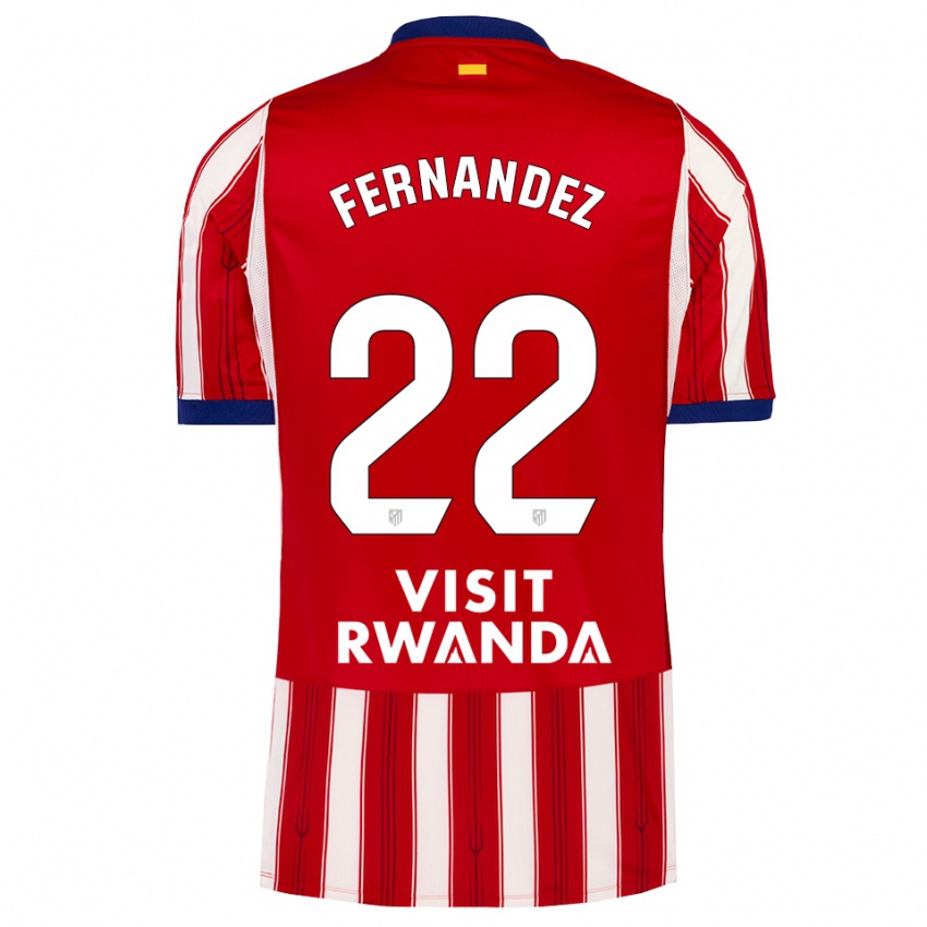 נשים David Fernández #22 כחול מלכותי אדום לבן ג'רזי ביתית 2026/27 חולצה קצרה