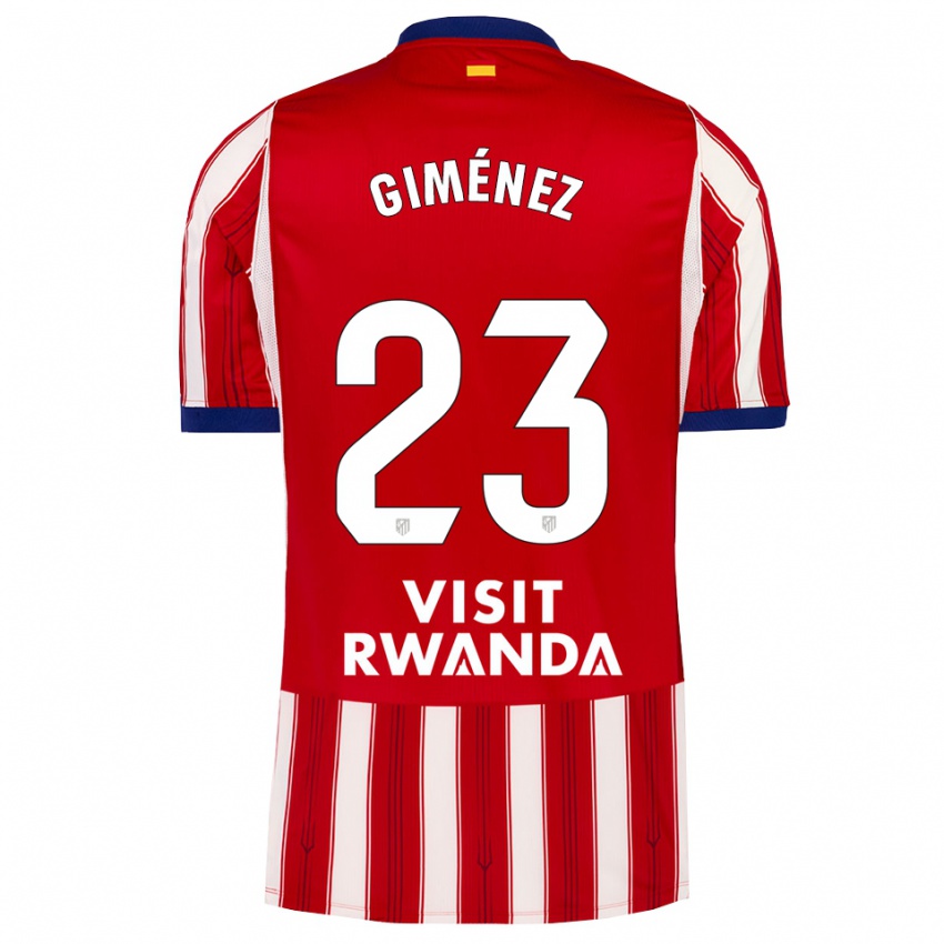 נשים Carlos Giménez #23 כחול מלכותי אדום לבן ג'רזי ביתית 2026/27 חולצה קצרה