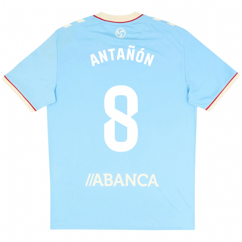 נשים Andrés Antañón #8 כחול שמיים לבן אדום ג'רזי ביתית 2026/27 חולצה קצרה