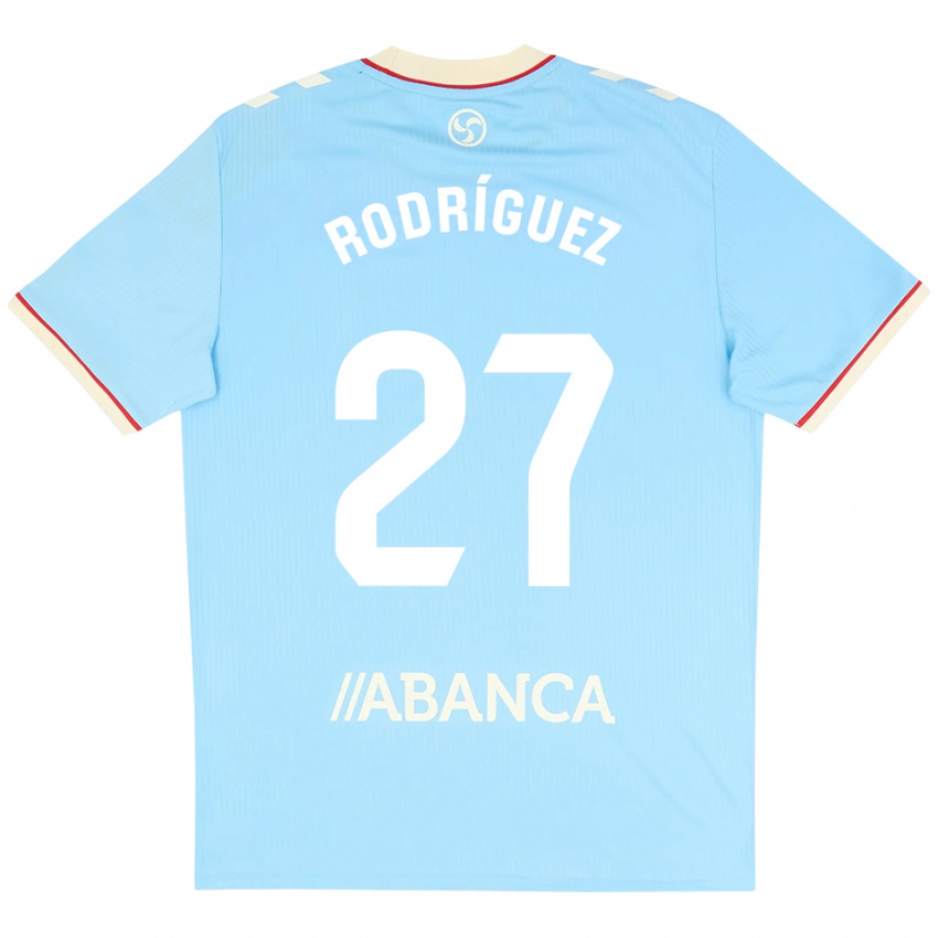 נשים Noah Rodríguez #27 כחול שמיים לבן אדום ג'רזי ביתית 2026/27 חולצה קצרה