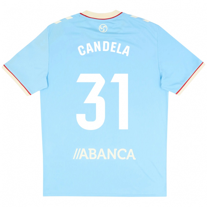 נשים Candela Rodríguez #31 כחול שמיים לבן אדום ג'רזי ביתית 2026/27 חולצה קצרה