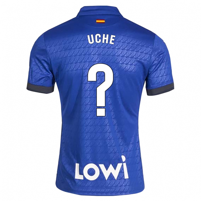 נשים Chrisantus Uche #0 לבן כחול שחור ג'רזי ביתית 2026/27 חולצה קצרה
