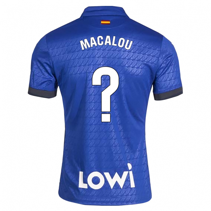 נשים Mady Macalou #0 לבן כחול שחור ג'רזי ביתית 2026/27 חולצה קצרה