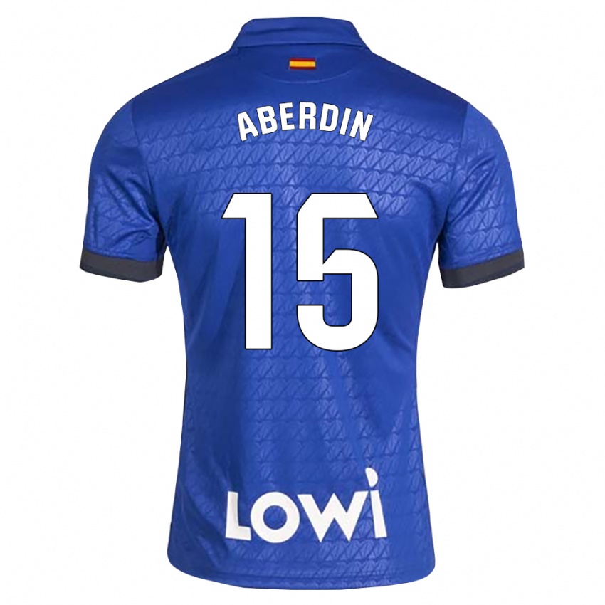 נשים Nabil Aberdin #15 לבן כחול שחור ג'רזי ביתית 2026/27 חולצה קצרה