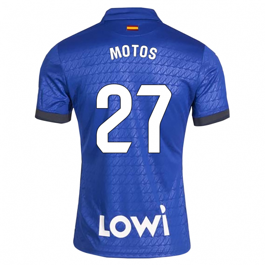 נשים Israel Motos #27 לבן כחול שחור ג'רזי ביתית 2026/27 חולצה קצרה