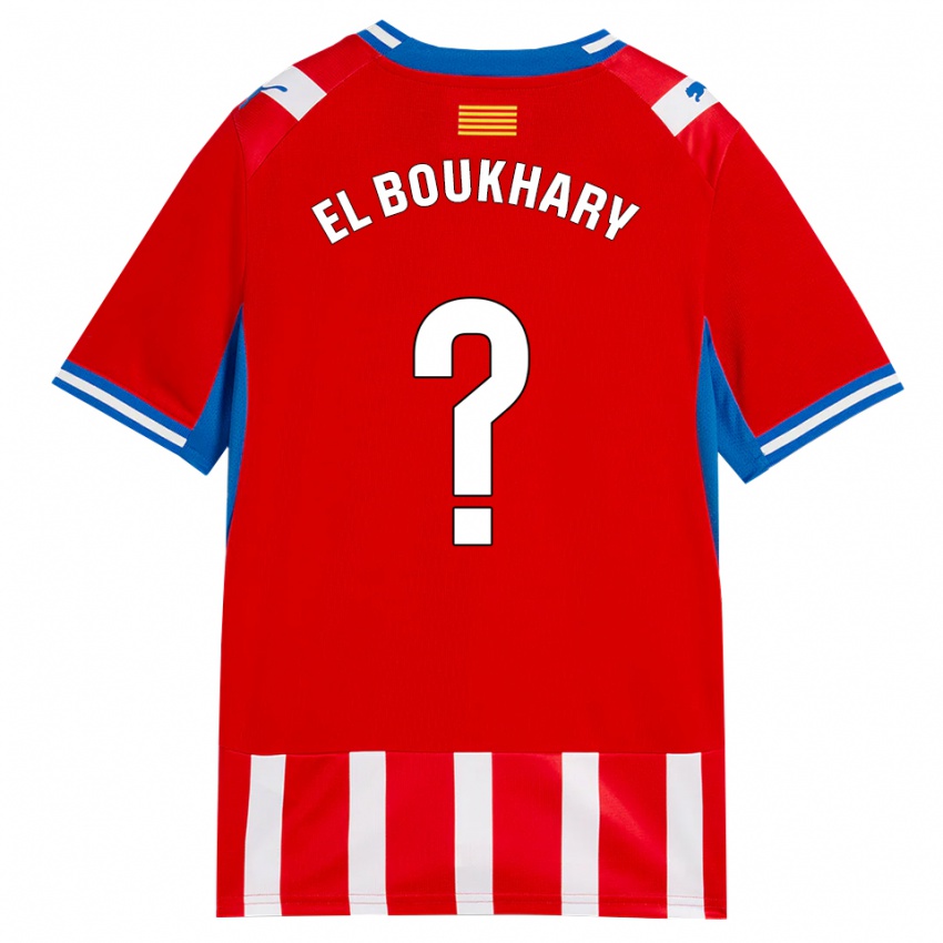 נשים Abdellah El Boukhary #0 אדום לבן כחול שמיים ג'רזי ביתית 2026/27 חולצה קצרה