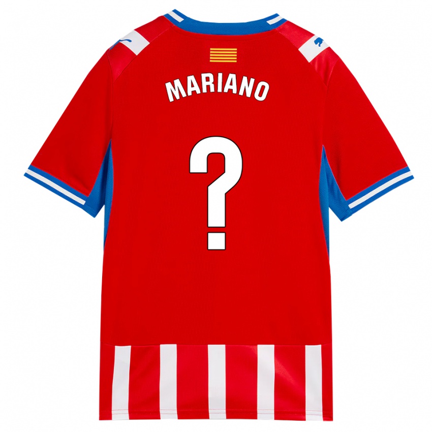 נשים חורחה מריאנו #0 אדום לבן כחול שמיים ג'רזי ביתית 2026/27 חולצה קצרה