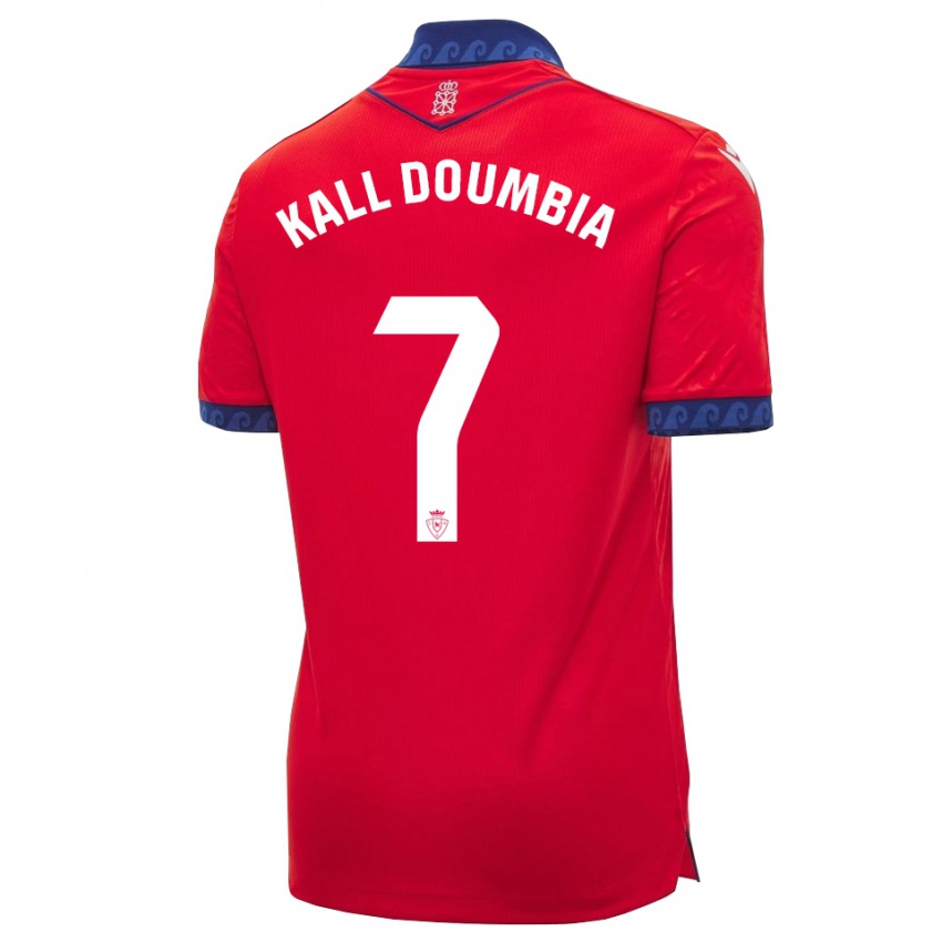 נשים Aly Kall Doumbia #7 אדום כחול צי לבן ג'רזי ביתית 2026/27 חולצה קצרה