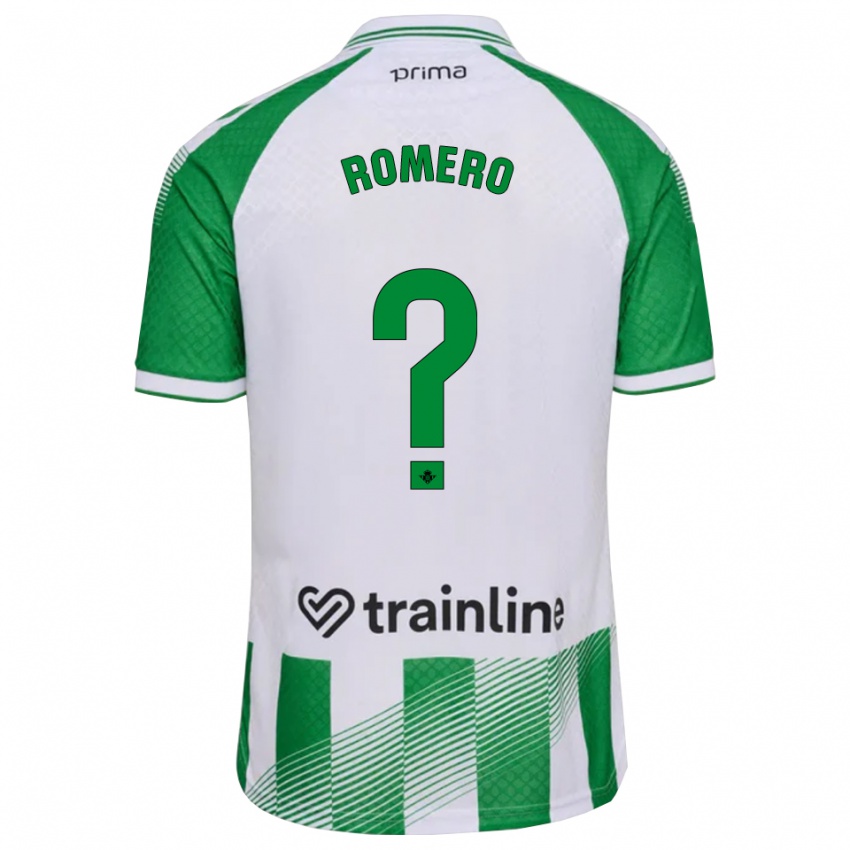 נשים Dani Romero #0 ירוק בהיר שחור לבן ג'רזי ביתית 2026/27 חולצה קצרה