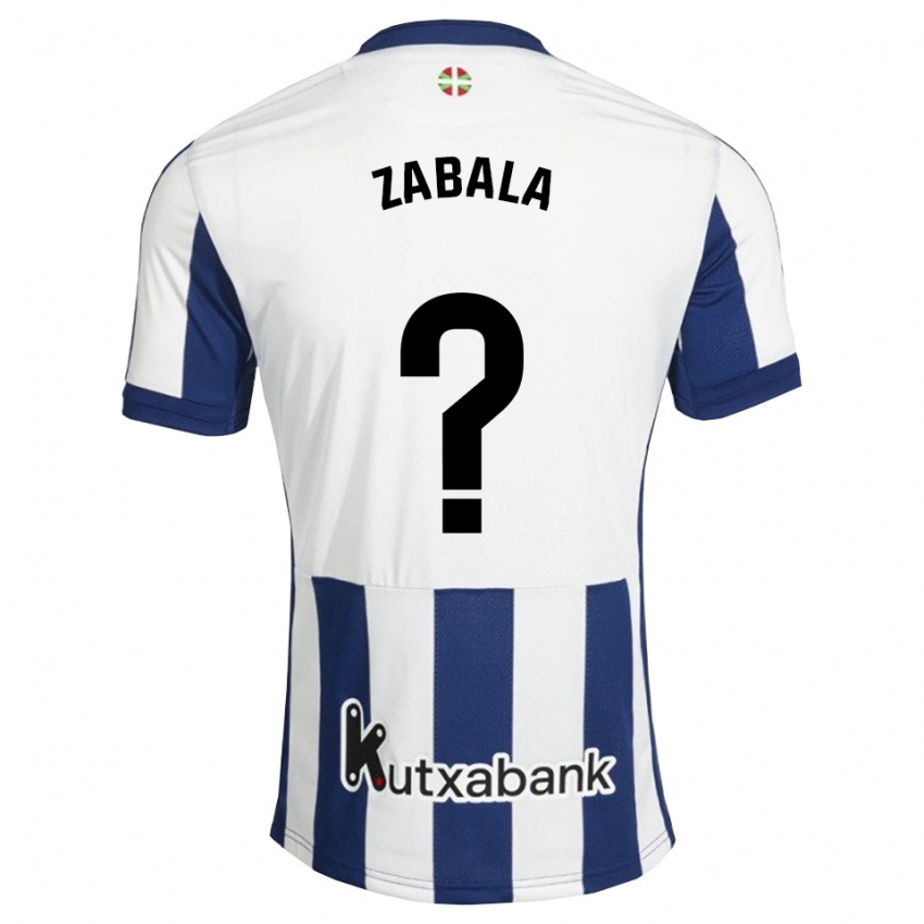 נשים Iraitz Zabala #0 כחול צי זהב ג'רזי ביתית 2026/27 חולצה קצרה