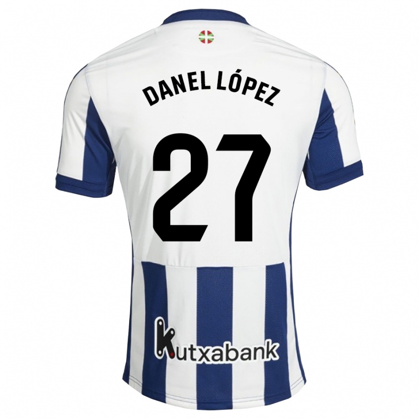 נשים Danel López #27 כחול צי זהב ג'רזי ביתית 2026/27 חולצה קצרה