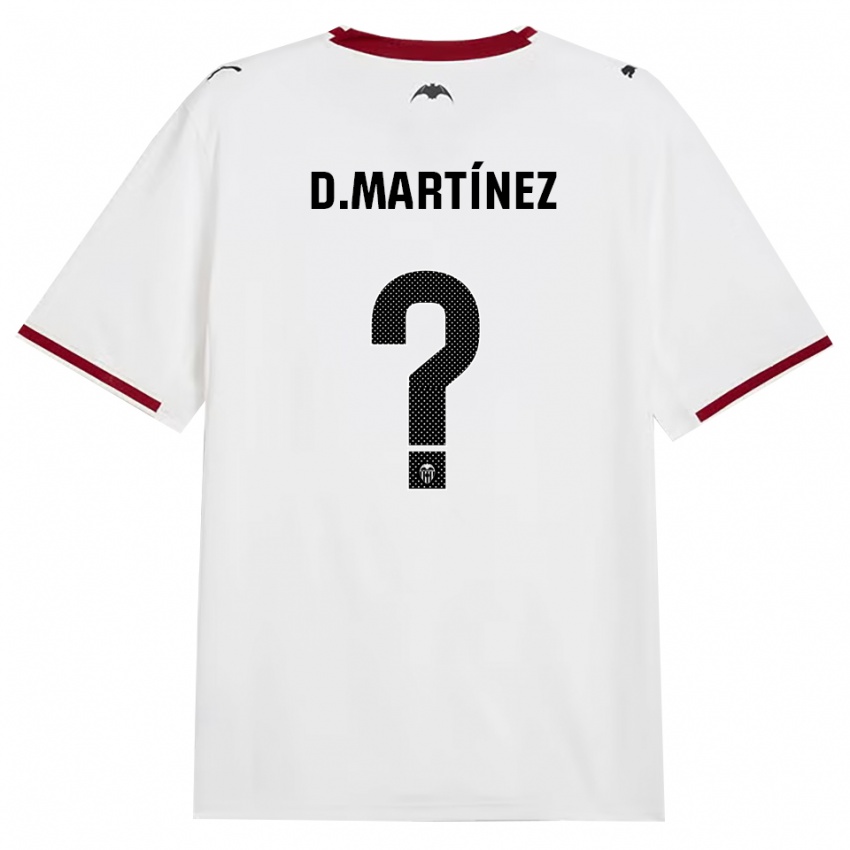 נשים David Martínez #0 שחור לבן אדום צהוב ג'רזי ביתית 2026/27 חולצה קצרה