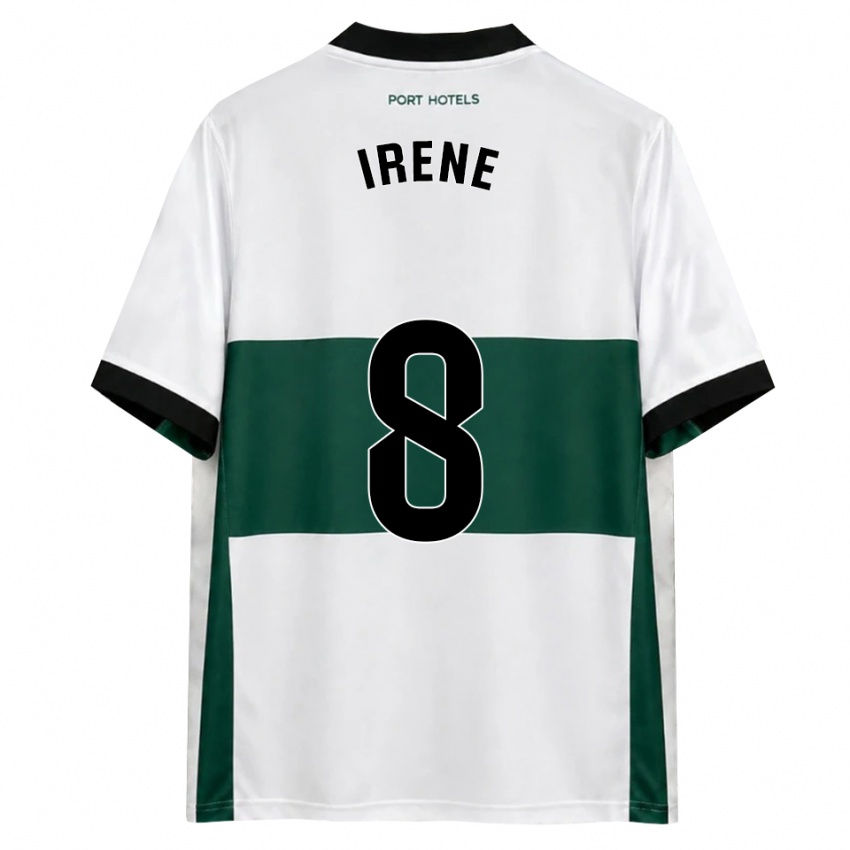 נשים Irene Ñiguez García #8 ירוק לבן אדום ג'רזי ביתית 2026/27 חולצה קצרה