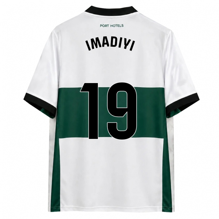 נשים Ceri Imadiyi #19 ירוק לבן אדום ג'רזי ביתית 2026/27 חולצה קצרה