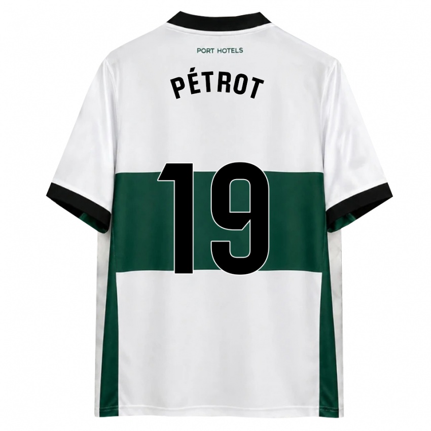 נשים Léo Pétrot #19 ירוק לבן אדום ג'רזי ביתית 2026/27 חולצה קצרה