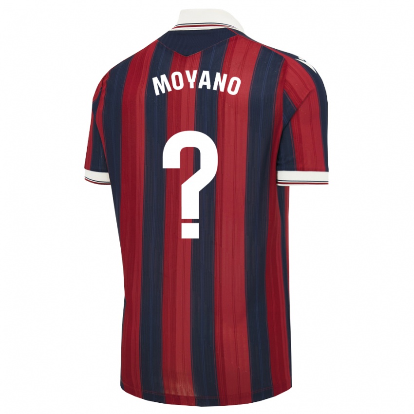 נשים Diego Moyano #0 כחול חצות אדום ג'רזי ביתית 2026/27 חולצה קצרה