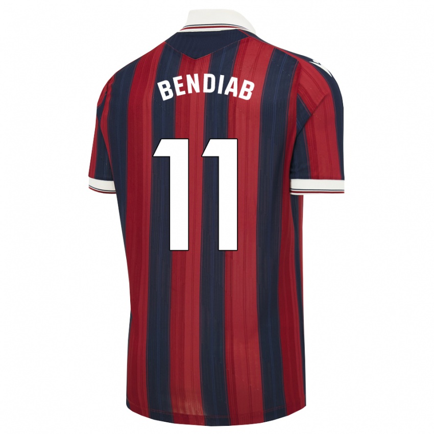נשים Zadig Bendiab #11 כחול חצות אדום ג'רזי ביתית 2026/27 חולצה קצרה