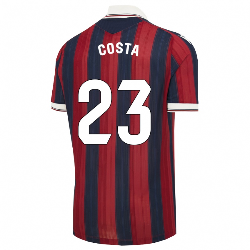 נשים Manuel Costa #23 כחול חצות אדום ג'רזי ביתית 2026/27 חולצה קצרה