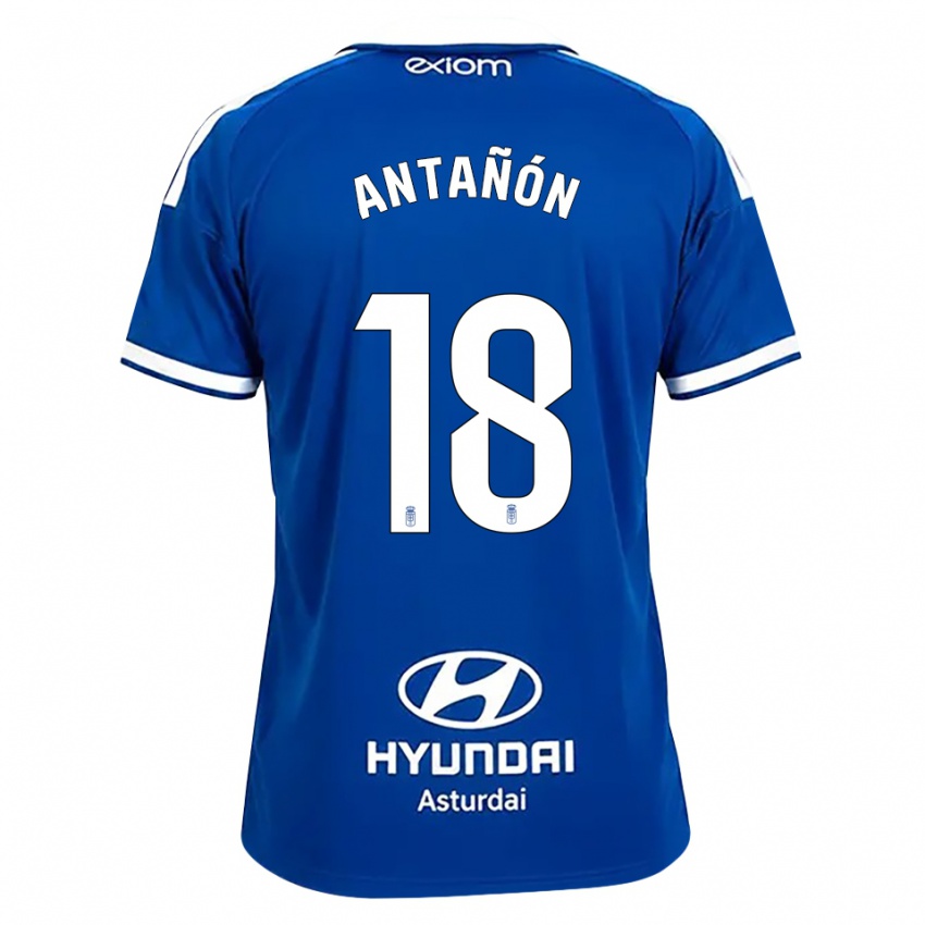 נשים Lucas Antañón #18 כחול בינוני לבן ג'רזי ביתית 2026/27 חולצה קצרה
