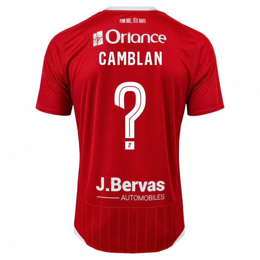 נשים Axel Camblan #0 לבן אדום ג'רזי ביתית 2026/27 חולצה קצרה