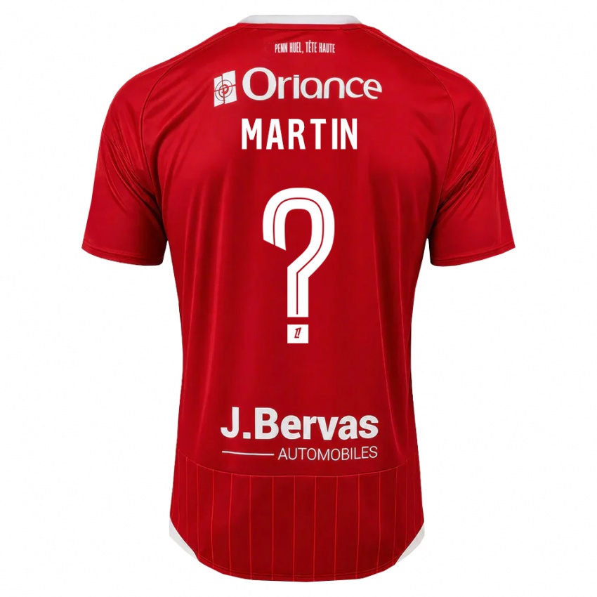 נשים Clara Martin #0 לבן אדום ג'רזי ביתית 2026/27 חולצה קצרה